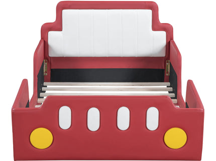 Race Car Shaped Platform Bed With Wheels