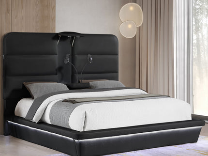 Futura - Upholstered Bed With Tall Headboard