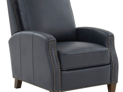 Jack - Push Back Recliner With Track Arms And Nailhead Accents