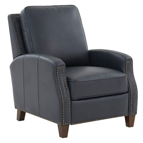 Jack - Push Back Recliner With Track Arms And Nailhead Accents