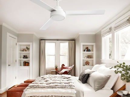 Ceiling Fan Without Light, 3 Blades Farmhouse Ceiling Fan With Remote Control 6-Speed Reversible Dc Motor For Living Room, Bedroom, Kitche