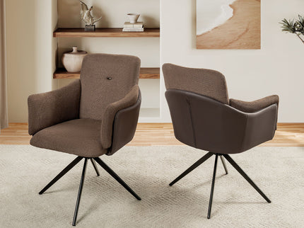 Swivel Home Office Desk Chairs With Arm (Set of 2)