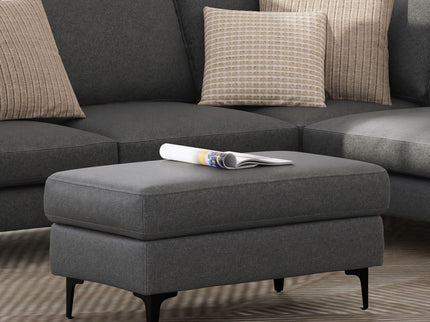Ava - Versatile Mid Century Ottoman