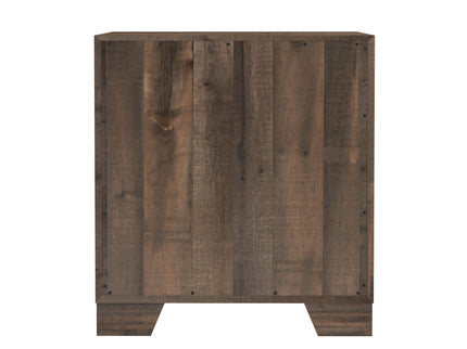 Plinz - 2 Drawer Nightstand - Brown
