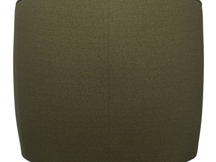 Barrel Chair With Nesting Ottoman - Forest Green