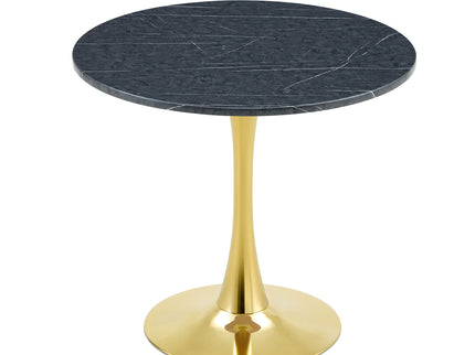 Round Dining Table & Thickened Top For Kitchen