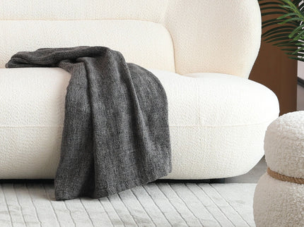 Modern Fashion Yp40116W Circular Curve Design Sofa, 4 Seater For Office & Bedroom - White
