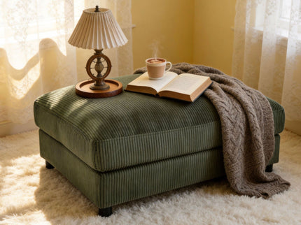 Upholstered Rectangle Ottoman