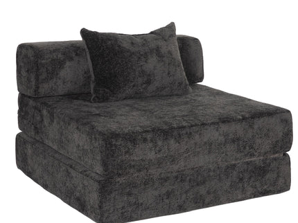 Convertible Floor Sofa Bed With Fixed Shape Frame For Living Room