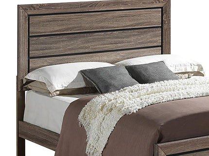 Oatfield - Queen Panel Bed - Brown