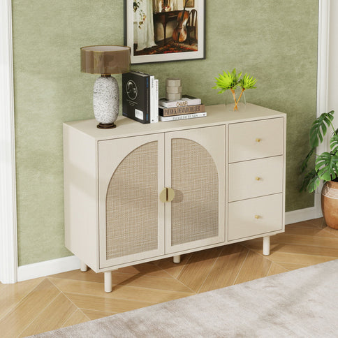2 Door 3 Drawer Cabinet, Adjustable Storage System