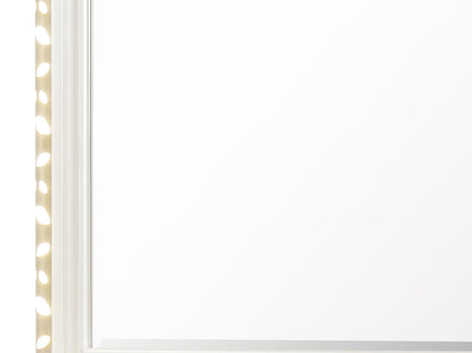 Cinderella - Bedroom Mirror With LED Frame Lighting (Dresser Not Included) - Beige