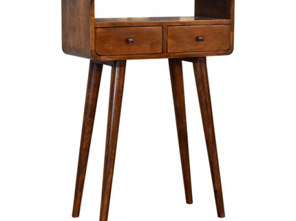 Mini Console Table - Chestnut