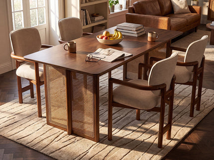 5 Piece Indoor Dining Set, Table & 4 Chairs