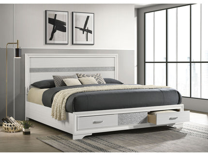 Storage Platform Bed 2 Drawer