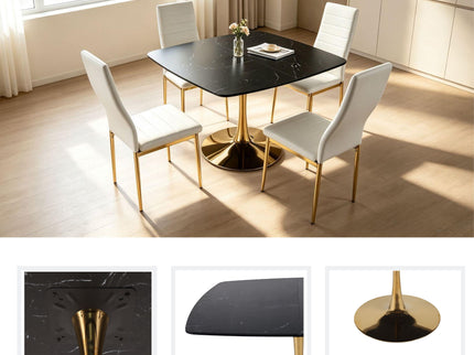 Modern Square Tulip Dining Table