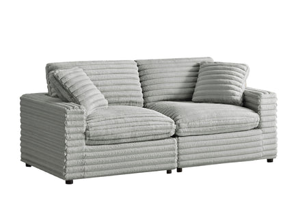 Jenny - 2 Piece Sofa Sectional - Gray