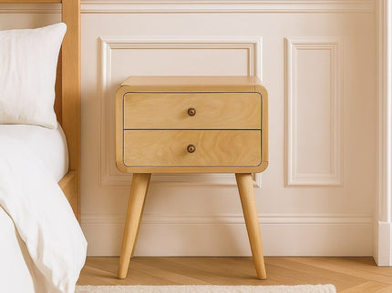 Curved Nightstand
