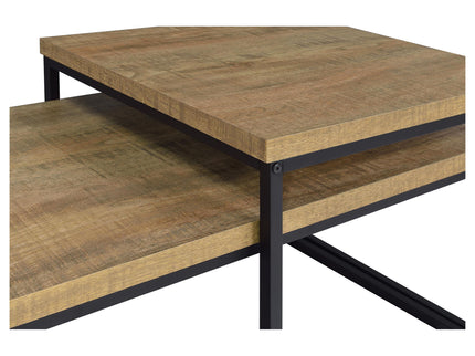 Rosey - 3 Piece Coffee Table Set - Mango Color