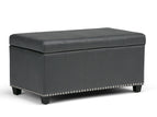 Dark Gray / Faux Leather
