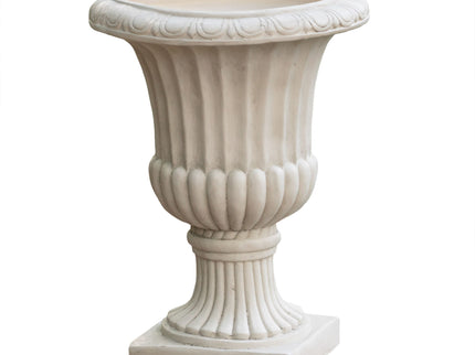 Classic Italian Urn Planter - Antique White