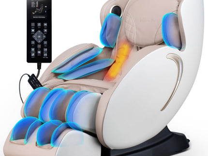 Bosscare - 3D Zero Gravity Massage Chair, Full Body Shiatsu Recliner With App