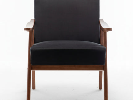 Accent Chair, Classic Mid Century Modern For Extra Seating