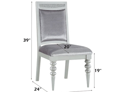 Maverick - Side Chair (Set of 2) - Silver