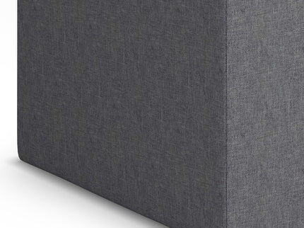 Rockwood - Upholstered Cube Storage Ottoman With Tray