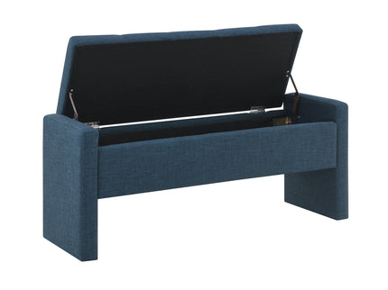 Modern Upholstered Large Bed End Bench With Storage