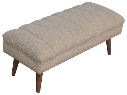 Puffer Bench - Beige