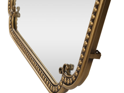Full Length Mirror With Stand, Floor Standing Dressing For Bedroom - Antique Gold