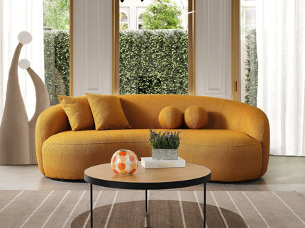 Drake - Japandi Style Curvy Boucle Sofa
