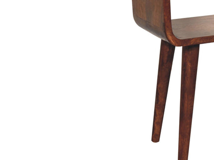 Minimalist Open Curved Nightstand
