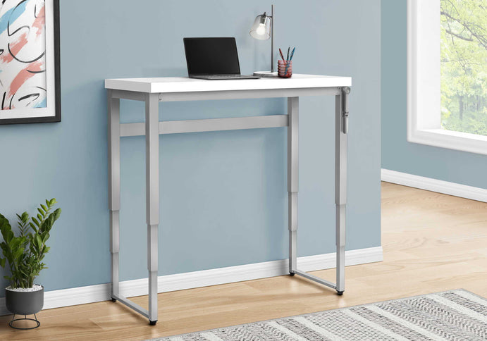 Computer Desk Home Office, Standing, Adjustable, Laptop
