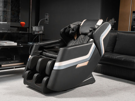 Massage Chair Recliner & Zero Gravity & Full Body Air Pressure - Black
