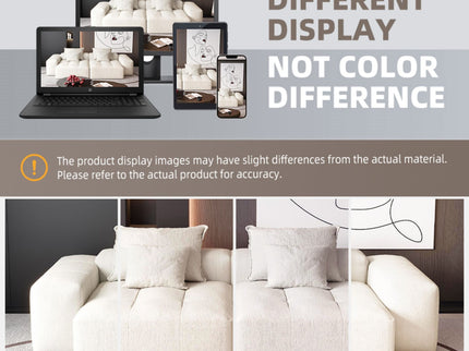 Modern Oversized Diy Combination Modular Sectional Sofa With Pillows
