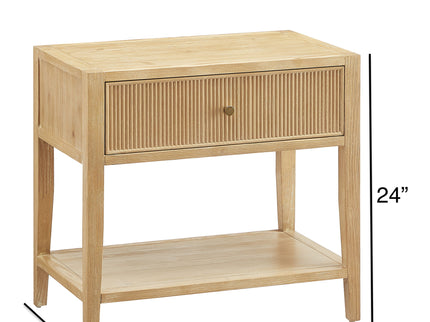 Finley - 1 Drawer Storage Nightstand