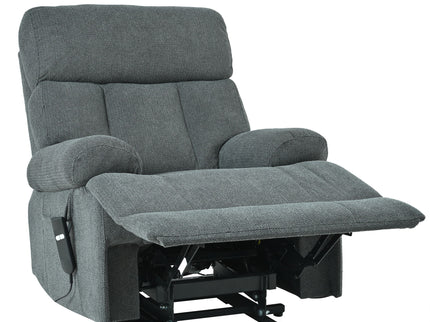 Oversized Power Lift Recliner Chai With Remote Control, Side Pocket, Spacious Seat