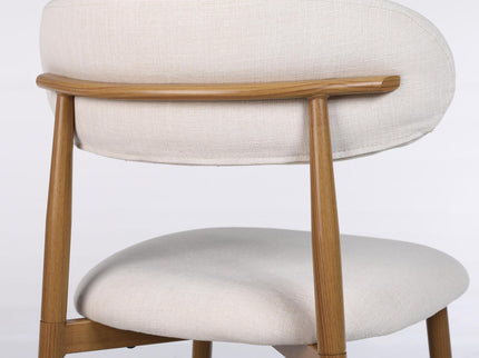 Upholstered Counter Height Bar Stools For Kitchen Island (Set of 2) - Beige