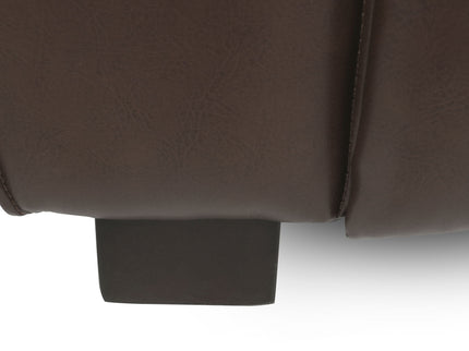 Contemporary 3 Seater Sofa With Tuxedo Design