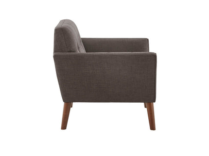 Modern Lounge Chair With Button Tufting