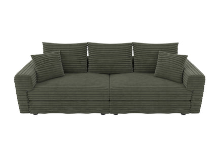 4 Seat Sofa, Modern Comfy Upholstered Sofa Cloud Couch, Deep Seat Couches With Soft Pillows