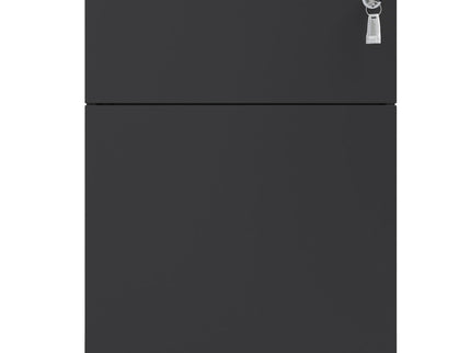 2 Drawer Mobile File Cabinet With Lock Steel File Cabinet For Legal / Letter / A4 / F4 Size / Home / Office Design