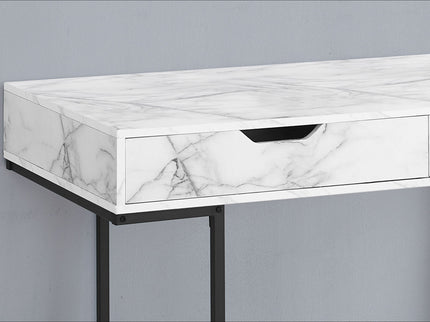 Computer Desk For Home Office, Laptop, Storage Drawers, Contemporary & Modern