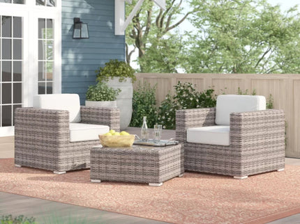 2 Person Seating Set With Cushions
