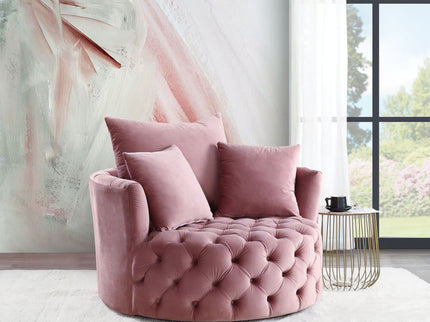 Zunyas - Accent Chair With Swivel