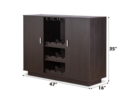 Hazen - Wine Cabinet II - Espresso