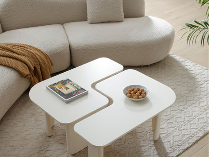 L-Shape Coffee Table For Living Room