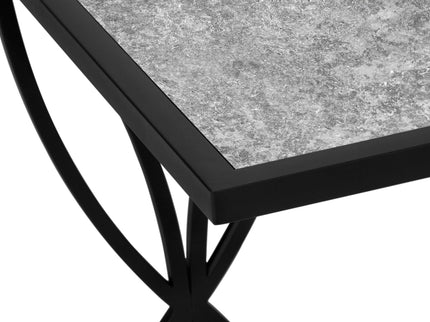 Accent Table C - Shaped, Modern - Gray